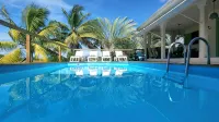 Comfortable villa, swimming pool, tropical garden, near beach st Anne, 8 pers - Villas