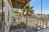 Private Heated Pool,2 Min. Walk to Beach, Games, BBQ Area, Beach Essentials, 5Br - Wifi