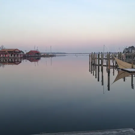 John Bruff Waterview Cottage - on Harbor and on Park - In Town St. Michaels!