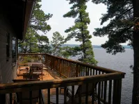 Soaring Views from the Hilltop Cabin, Boat Access Only Hotele w: Crane Lake Township