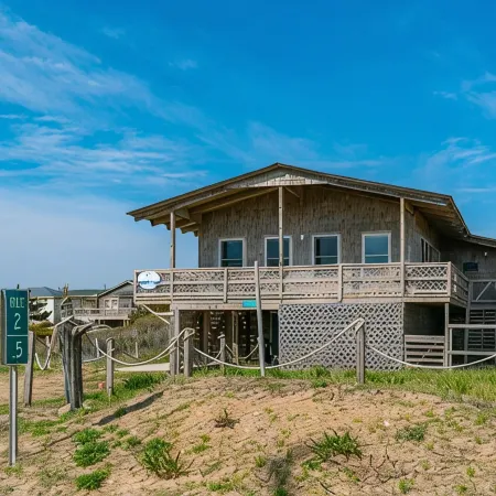 SEMI OCEANFRONT, Steps to the Beach, Unobstructed Amazing Ocean Views. Remodeled Отели в г. Китти-Хок