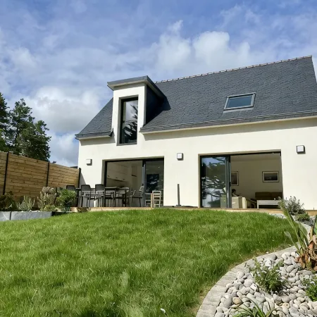 New house 100m Plage du Portzic in Morgat 8 people 4 bedrooms