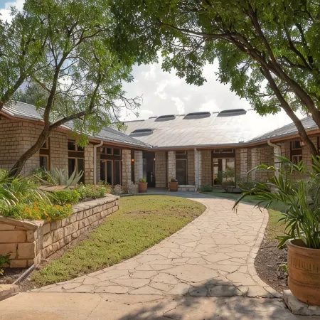 10,000 Sq.Ft Lux Estate on 650 Acres with Amazing Pool, Spa & Hill Country Views