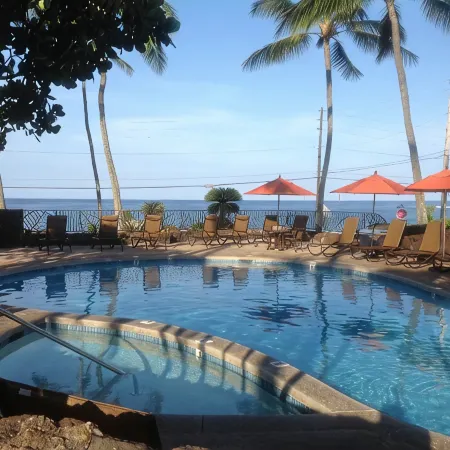 Deluxe Poipu Beach Oceanview -Park Next to Door! No Stairs! A/C!