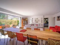 Family villa for 16 with pool and spa 50m from the beach - 3 étoiles