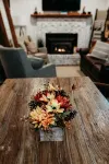 Updated cabin walking distance to both restaurants and amazing hiking trails!
