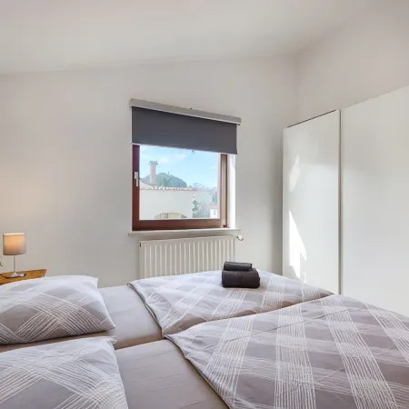 Beautiful spacious apartment (No. 3) with 2 bedrooms 300m from the beach