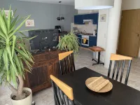 Directly at the spa gardens, barrier-free, quiet, newly renovated, 60 sqm