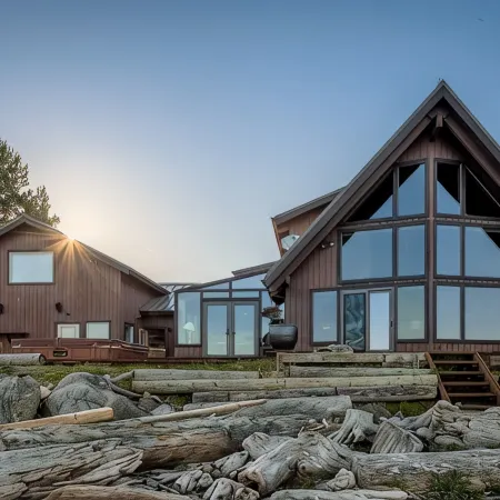 Panoramic View, Private, Low Bank Waterfront