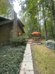 Secluded Log Cabin with trail to North Point County Park to the beach. - Alppimaja