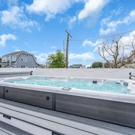 Seaside Heights Home- All Season Swim Spa with Bay Views & Game Room!