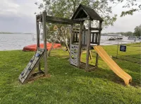 Gun Lake Cute Little Cottage Steps from Beach w Boat Slip. - 3-Star