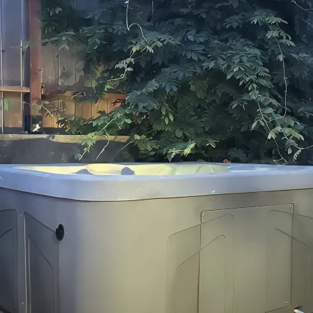 Chapel Hill/Durham Retreat; hot tub, massage chair, massaging shower.