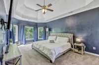Immaculate home in Atlanta Near the Airport/w private bathrooms Big smart TVs - バルコニー