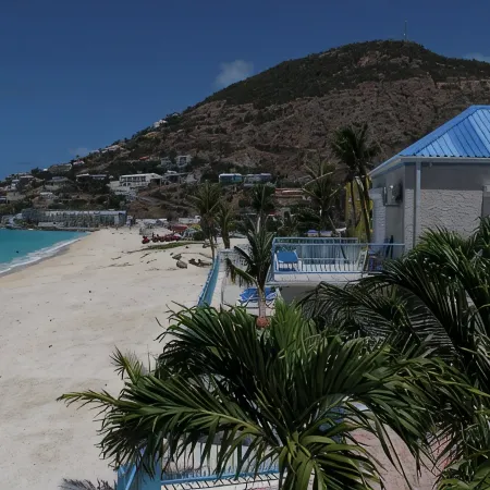 Beachfront Villa LAVINIA #9 on Great Bay