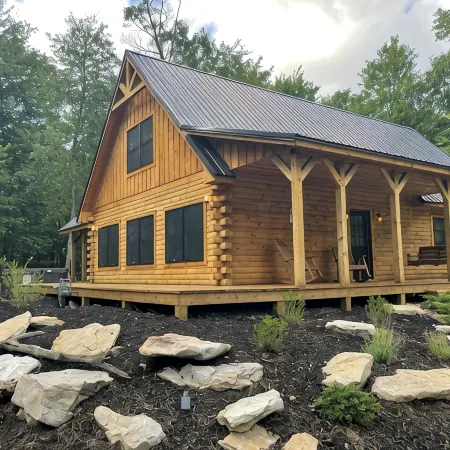 Escape to Wisp Mountain.New Log Home. Near Deep Creek Lake ,Wisp Resort ,Hot Tub
