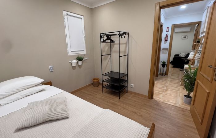 Studio for two guests with patio/terrace, air conditioning and wifi