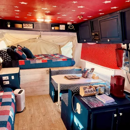 All-American Travel Trailer Near The Beach