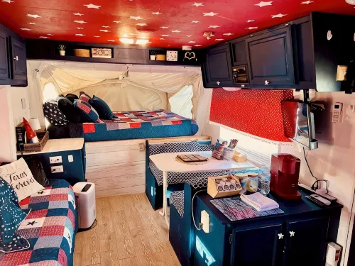All-American Travel Trailer Near The Beach