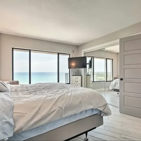 Oceanfront, 2 Bed Condo. Pool.  Amazing Views from All Rooms of Ocean and Beach