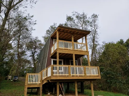 Aframe cabin in the woods #2 - Chalets