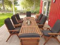 ~ Color magic red in Conneforde ~ with large terrace, garden, sauna, - Wi-Fi