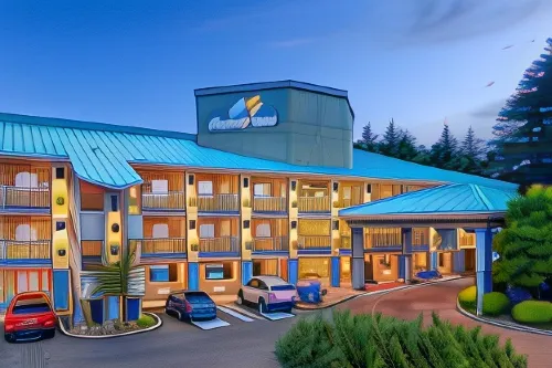 Accent Inns Kelowna - piscine