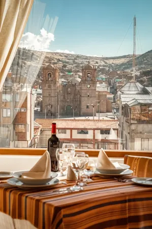 Hotel Hacienda Puno Centro Histórico Отели рядом с достопримечательностью «Inti Trail»