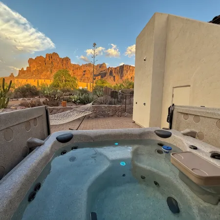 Luxury Desert Retreat Home in the Superstition Mountains with Heated Pool