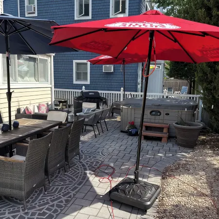 Beach Block 5-Bedroom Retreat with AC in Silver Beach, Lavallette, NJ