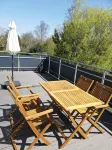 Borns Kajüte, Vacation Apartment North Sea Burhave in Ferienhaus Schenk, up to 2E+Child - 3 星級