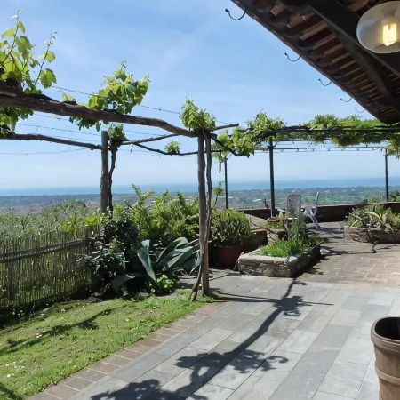 Fantastic rustico with a dream view to the sea. Sun terrace.