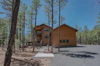 OASIS IN THE FOREST ON 1.25 ACRE BACKING TO NATIONAL FOREST WITH AC-PETS WELCOME