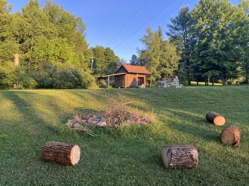 A-framed Adirondack cottage near Great Sacandaga Lake