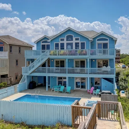 Beach Please 8BR 7BA Beachfront Pool Hot Tub