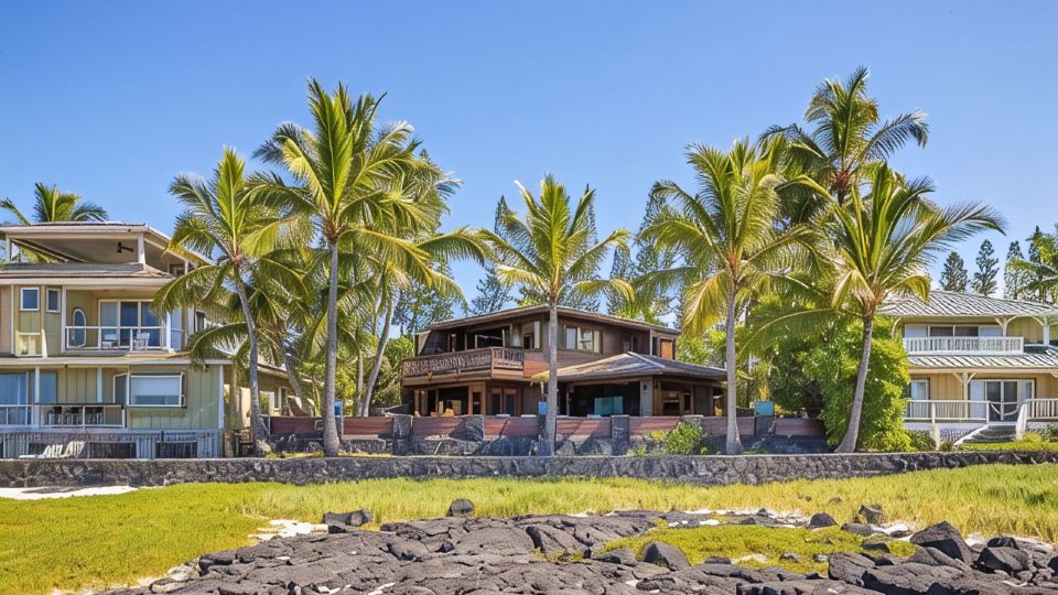 Spacious 4-bedroom house plus bunk room with WiFi and AC in charming Kailua-Kona