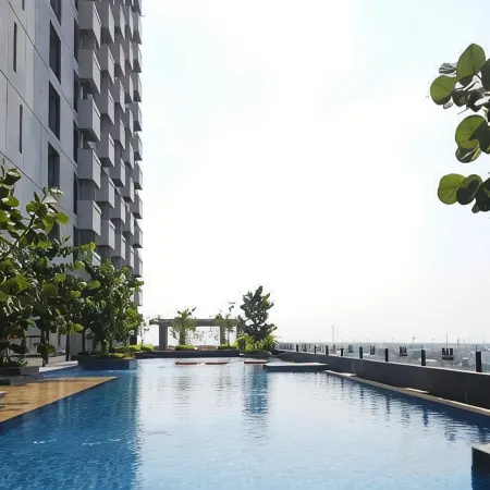 Romantic View at Treepark City Apartement by Echa