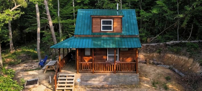 Cozy Couples Cabin Near Red River Gorge and Hollerwood Hotels in Powell County