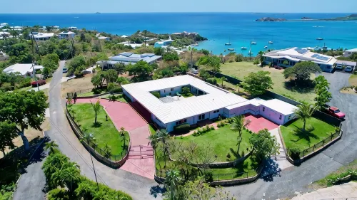 Exquisite Courtyard Villa on St. Thomas East End / Ocean Views + Modern Comfort - Wifi
