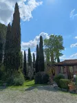 San Gimignano villa with pool, 5 rooms en suite, A/C, wi-fi, panoramic view - Bungalows