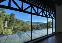 Arte de Plumas Birding Lodge - Mountain view