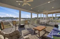 Paradise Waterfront Retreat – 5  | Elevator | Dock + Decks, Boat Access - 4-Star