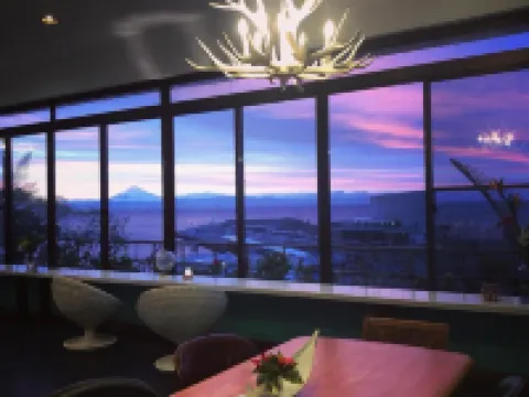 Hotel Moana Spectacular Ocean View Cafe Lounge BRE Hotels in Oshima