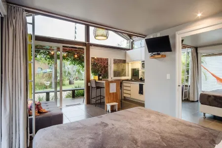 Vgz - Cabanas Charmosas Entre Barra de Ibiraquera e Rosa Отели в г. Имбитуба