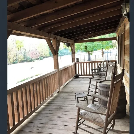 Cabin by the Creek  Sleeps 8 on 3 Beautiful acres - Close to town and activities