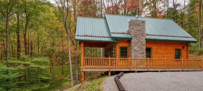 Honey Bear Cabin at Trickle Creek Hotels in Hocking County