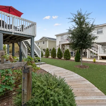 Duplex on the island of Sunset Beach!  Perfect for multifamily!