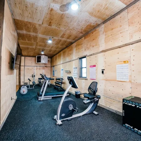 Barndominium with New indoor Gym located 8 miles from North shore of Bear Lake.