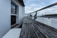 Penthouse with terrace and sea views.
