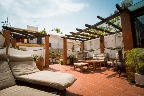 Andalusian house with breathtaking terrace - Bungalows